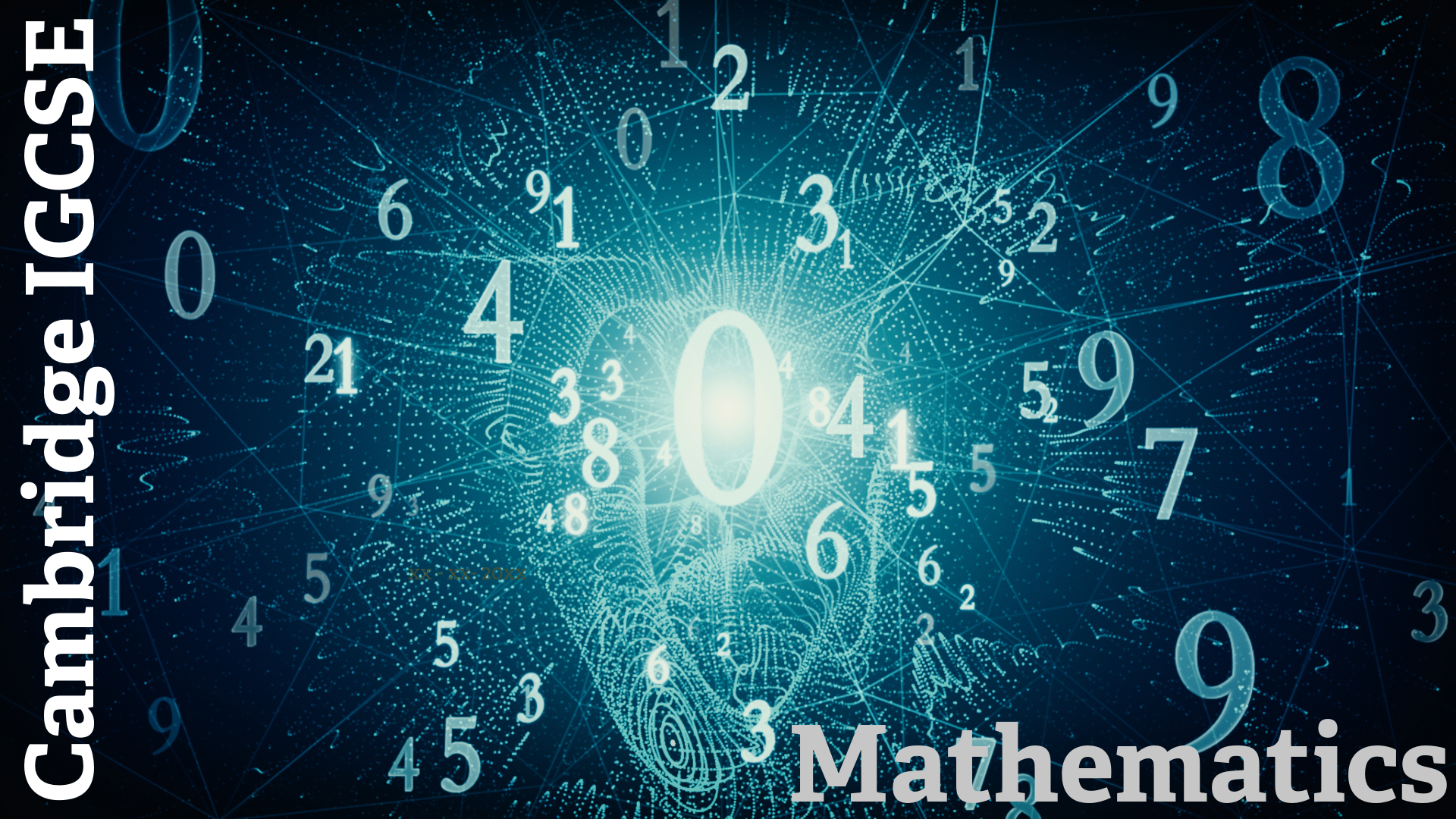 Cambridge IGCSE Mathematics